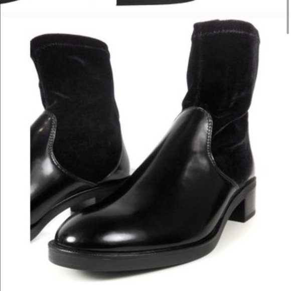 Zara ankle velvet boots - Picture 4 of 7